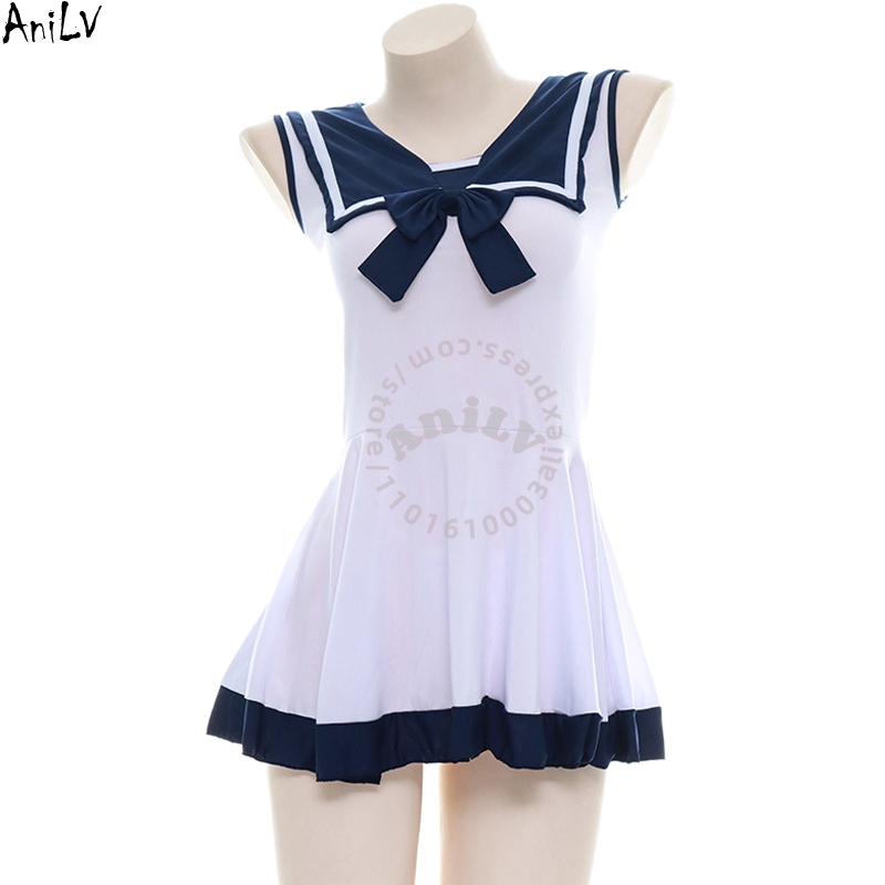 Anime Cosplay Japanese Girl - AniLV japonais Anime fille marine marin