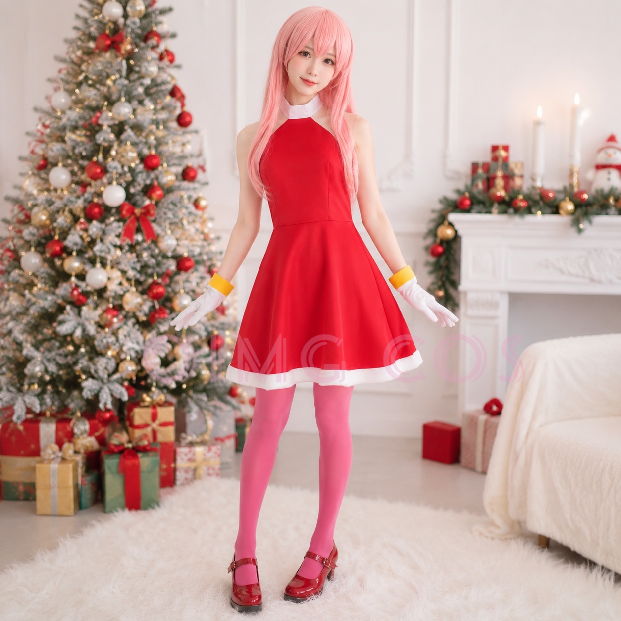 Anime Cosplay Costumes Female - Costume de cosplay Amy Rose pour