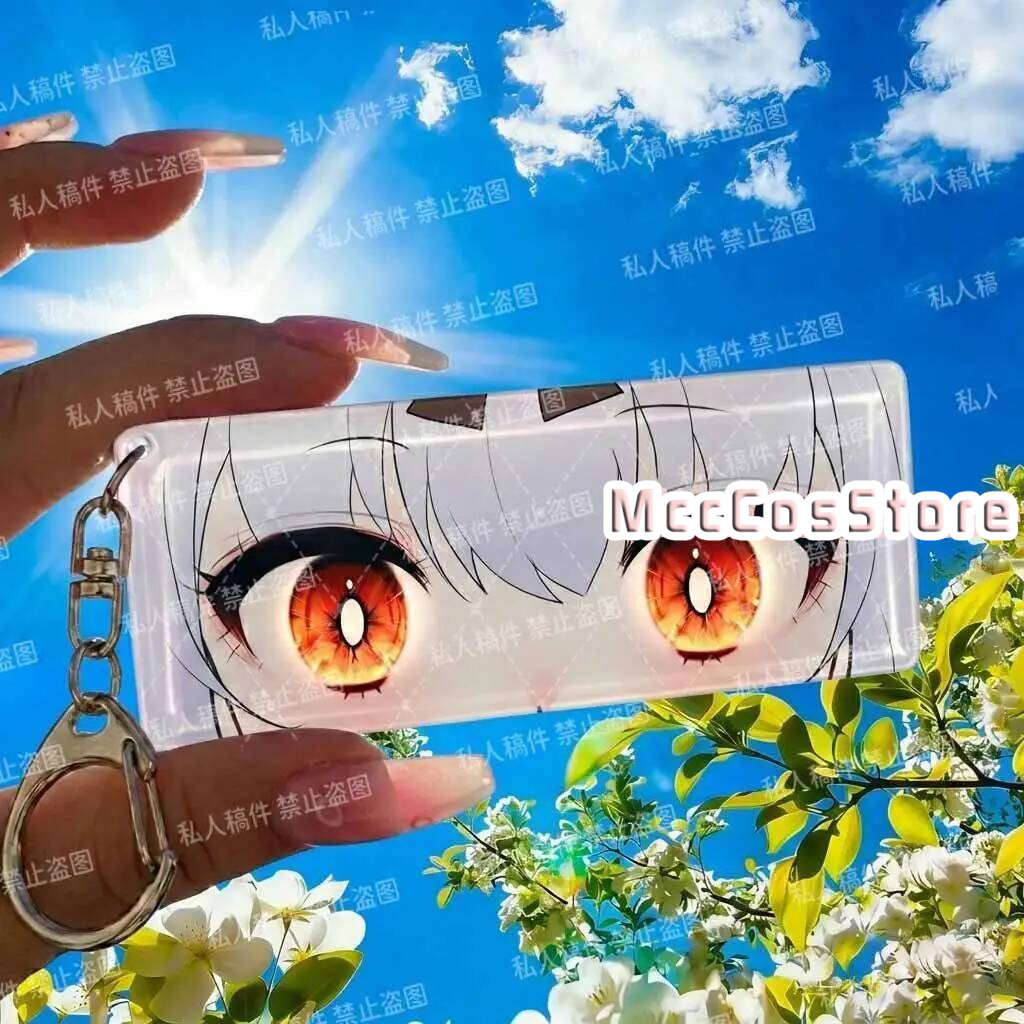 Anime Cosplay Eyes - Nouveau porte-clés en acrylique 8 cm