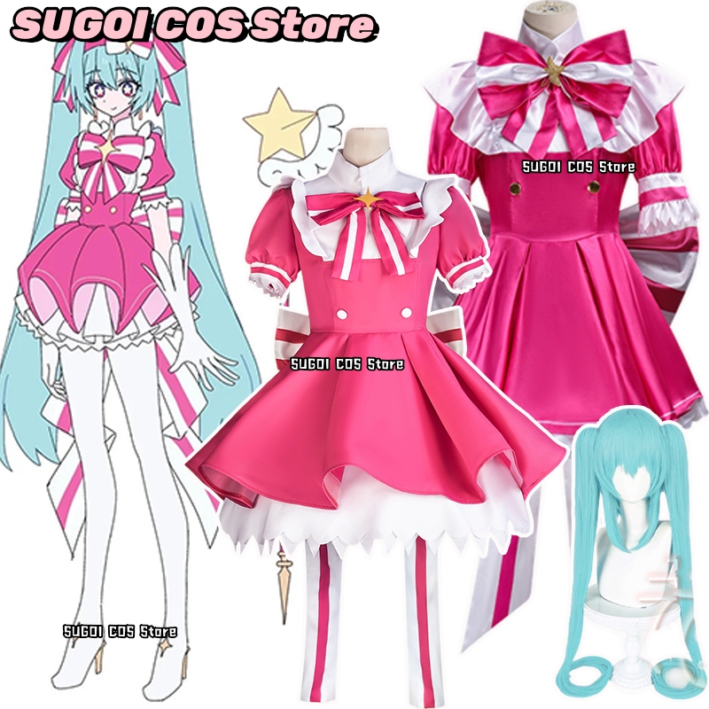 Anime Cosplay Japanese Girl - Retry Now Mikuku Cosplay Costume projet