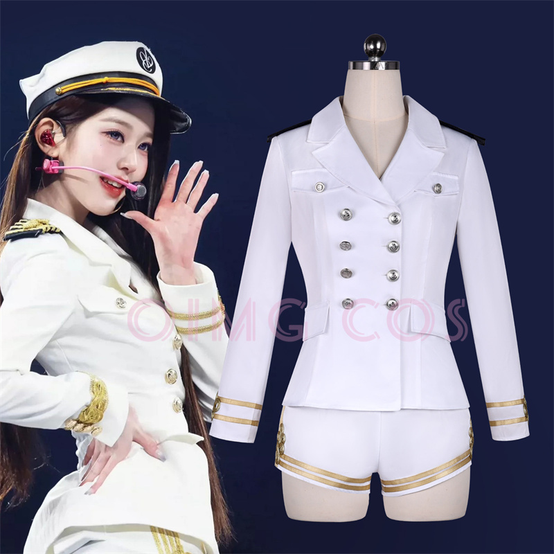 Cosplay Anime Top - Costume de cosplay Jang Wonyoung, uniforme