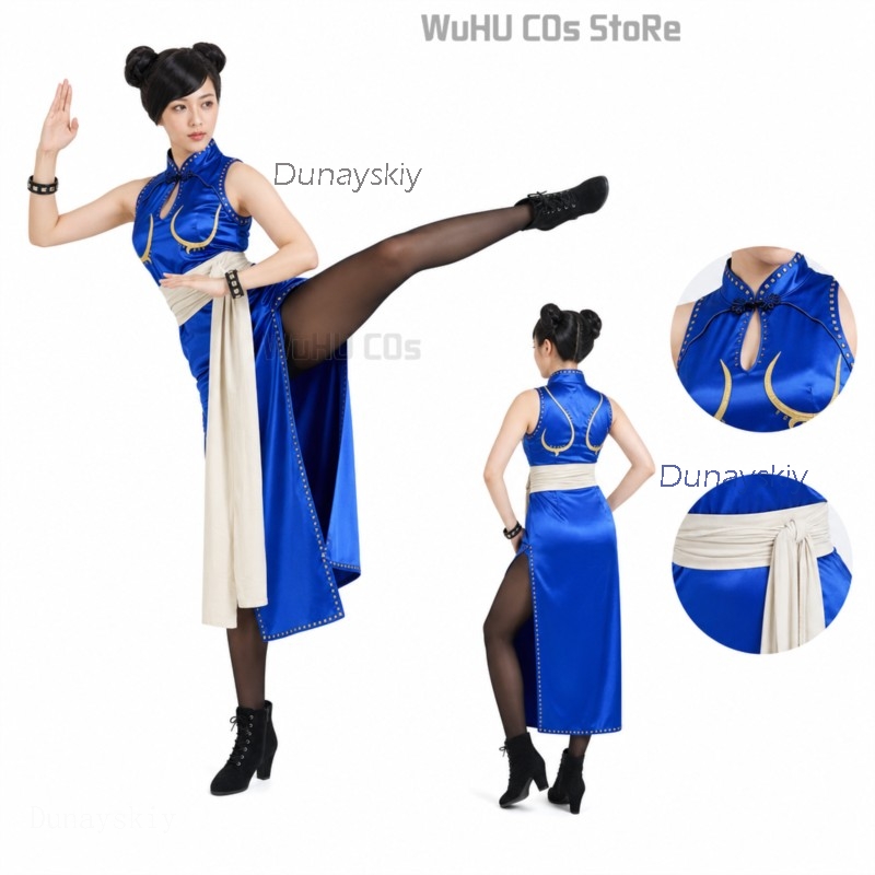 Live Action Anime Cosplay - Costume de cosplay sexy Chun Li