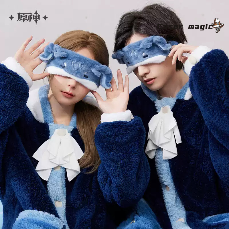 Anime Cosplay Eyes - Pyjama Neuvillette Genshin Impact Officiel Original