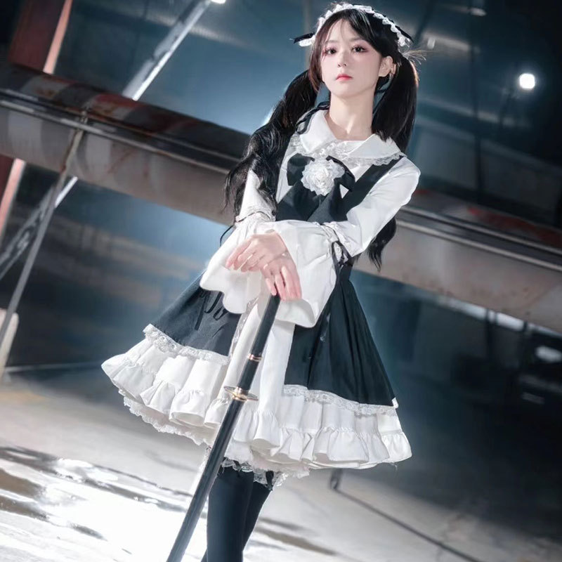 Ensemble de robes Lolita rétro - Anime Cosplay Korean Girl avis et prix