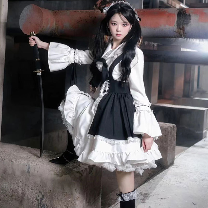 Ensemble de robes Lolita rétro - Anime Cosplay Korean Girl avis et prix