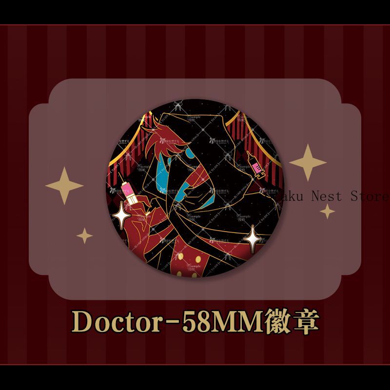 Badge broche double flash 58mm - Cosplay Anime Top avis et prix