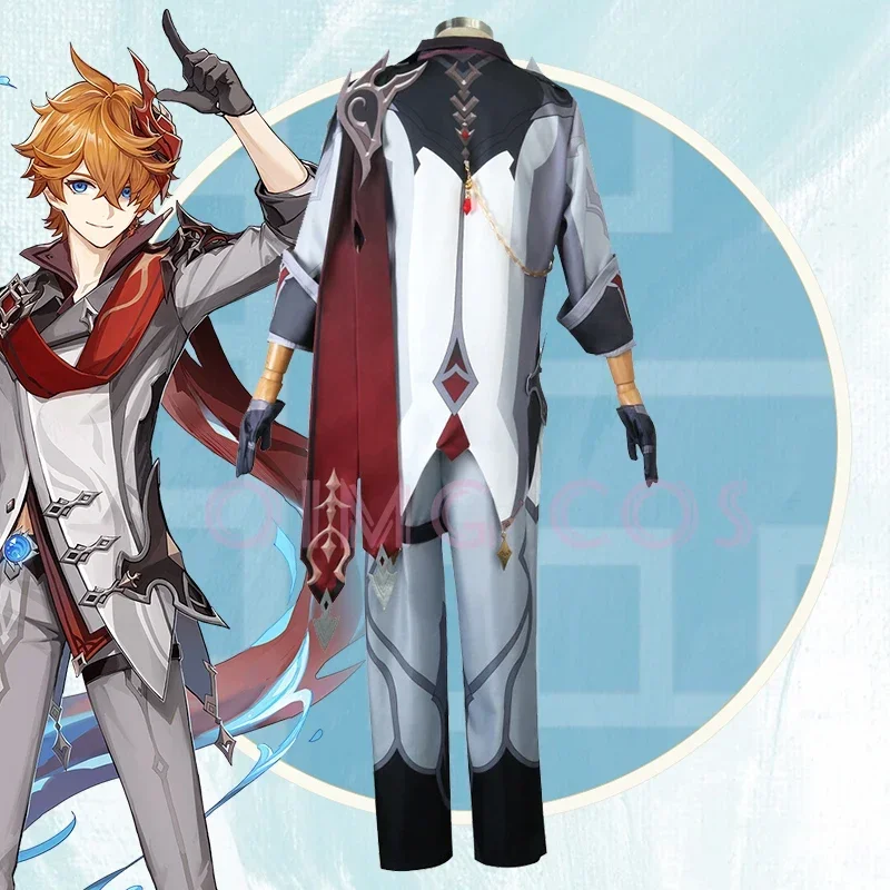 Genshin Impact Tartaglia Cospl - Cosplay Anime Top avis et prix
