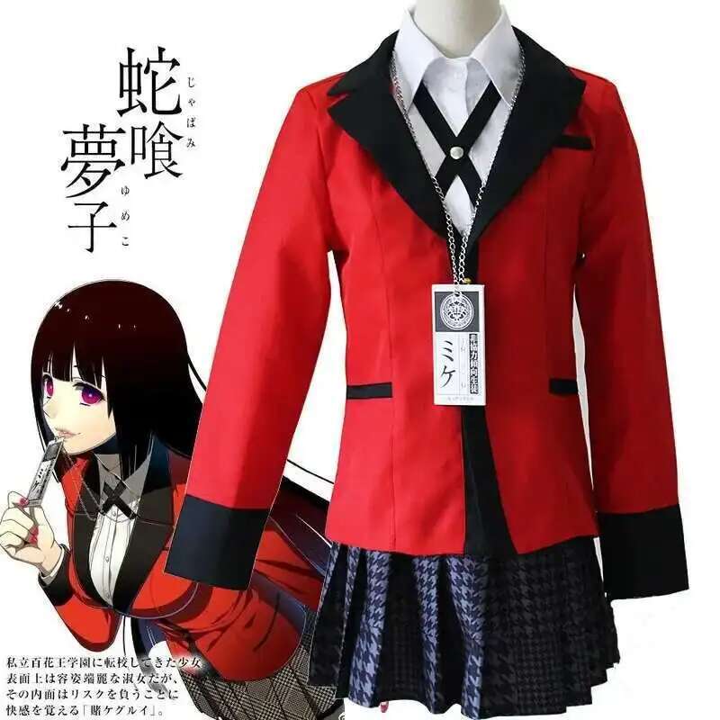 Costume de Cosplay Anime Kakeg - Anime Cosplay Japanese Girl avis et prix