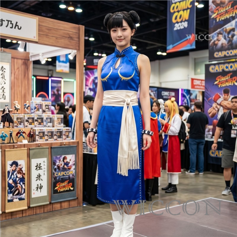 Street Fighter Chun Li Live Ac - Live Action Anime Cosplay avis et prix