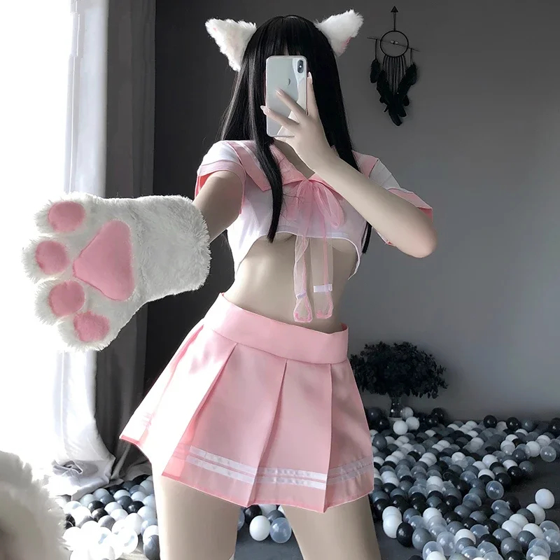 Chemise courte coréenne 2026,  - Anime Cosplay Korean Girl avis et prix