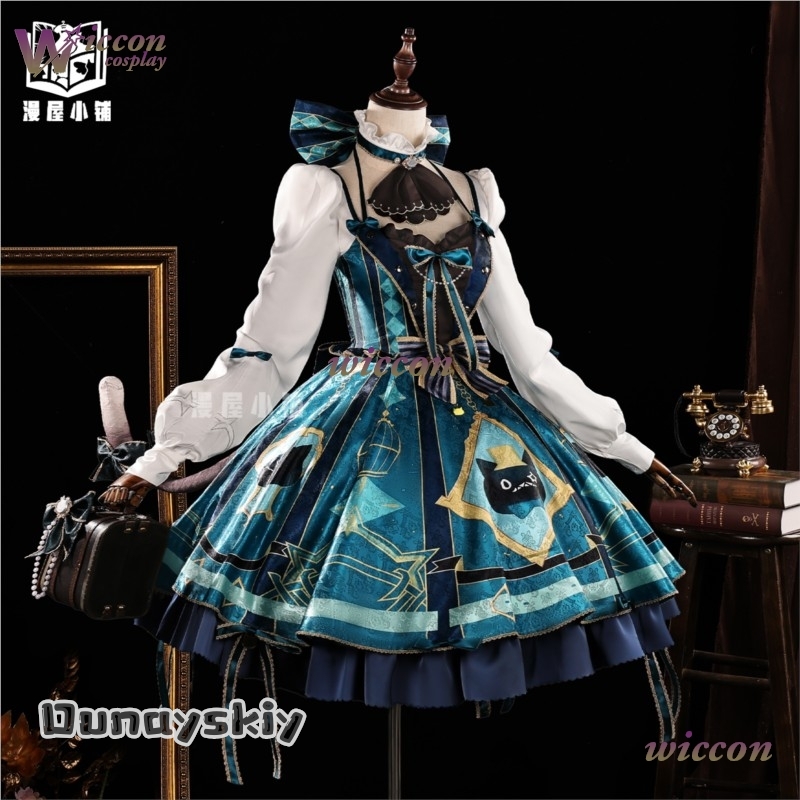 Genshin Impact coréen-café Col - Anime Cosplay Korean Girl avis et prix