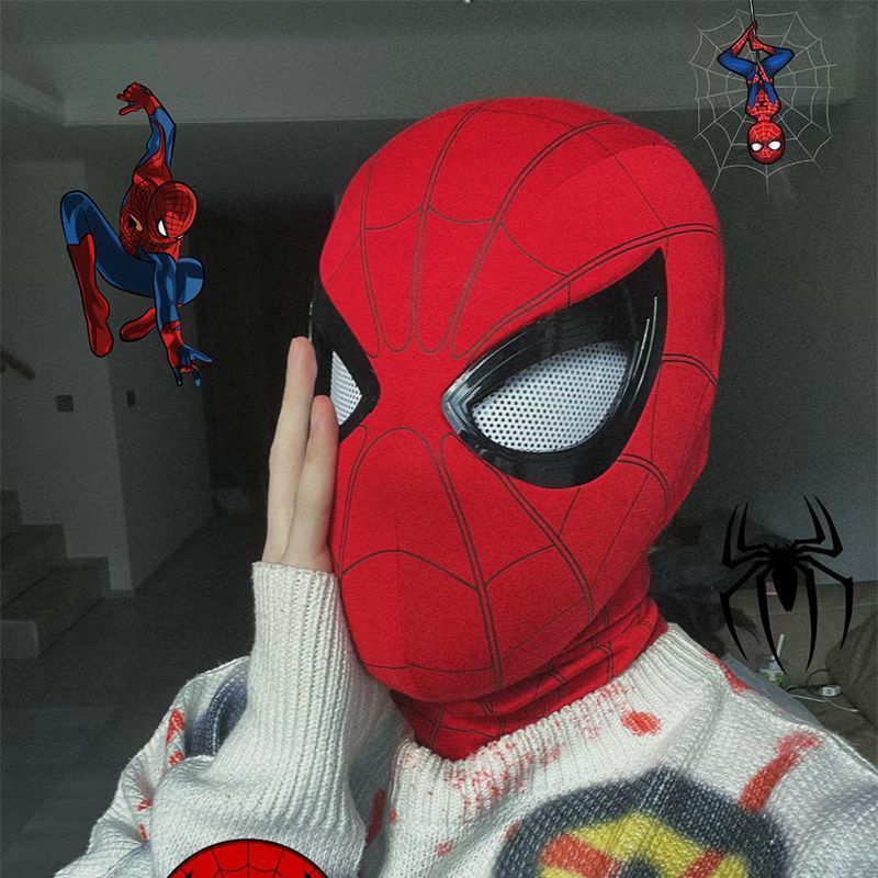 Masque de casque Spider-Man 1: - Anime Cosplay Eyes avis et prix