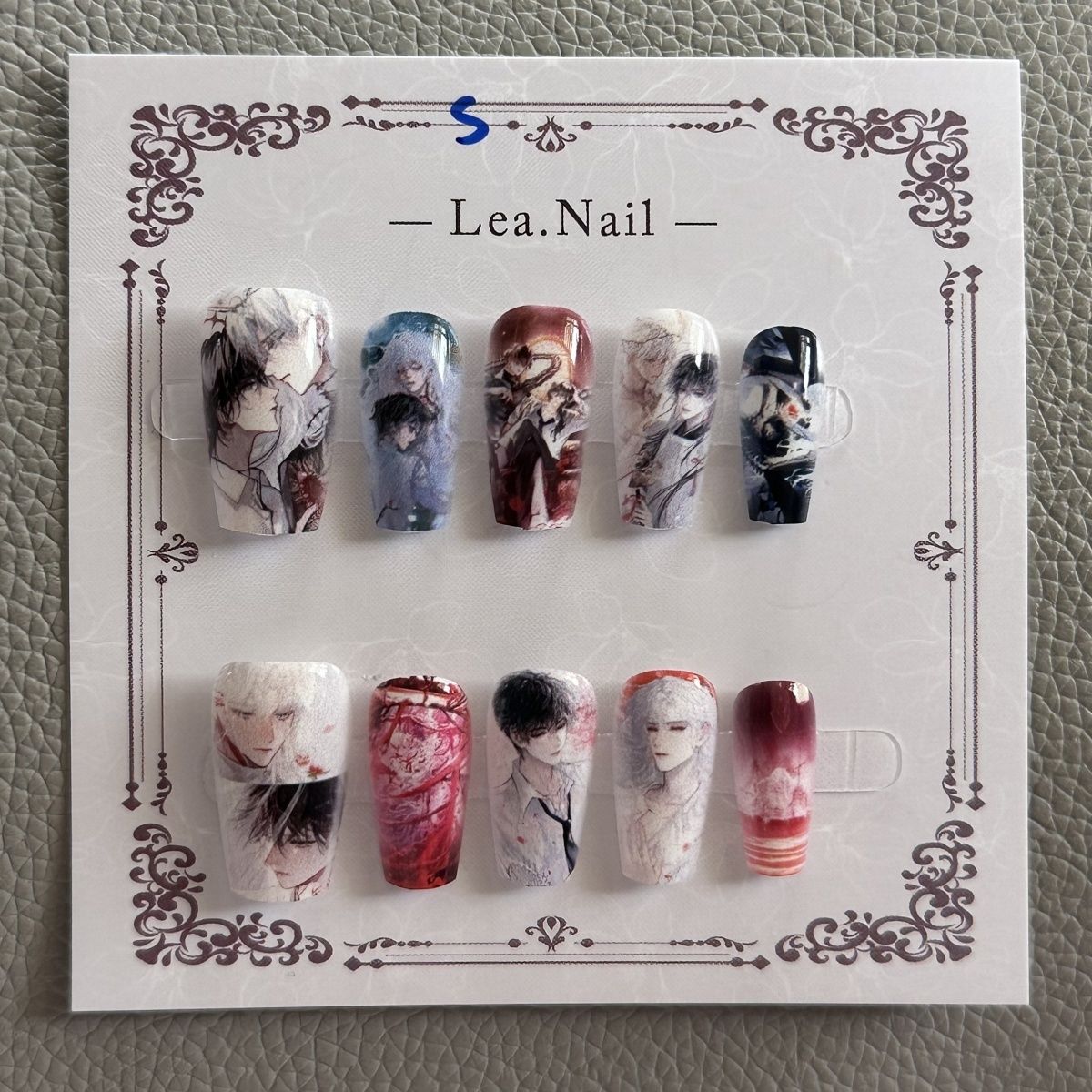 Mort du jeu Nail Art décorer b - Anime Cosplay Armor avis et prix